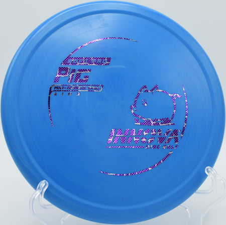 Overstable Soft Pro Pig launched on a forehand flick approach at North Boundary Park in Pennsylvania

