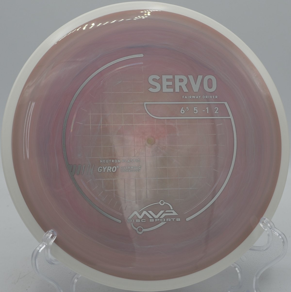 Neutron Servo disc golf fairway driver shaping a placement drive at Eagles Crossing Disc Golf Course, Hawk Point, Missouri