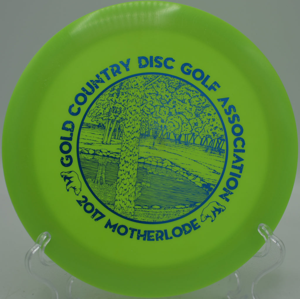 Tourney Stamp early run *DS Paul McBeth Destroyer Innova driver ripping clean flex lines at Harmon Hills Disc Golf Course in Fall Branch, Tennessee.