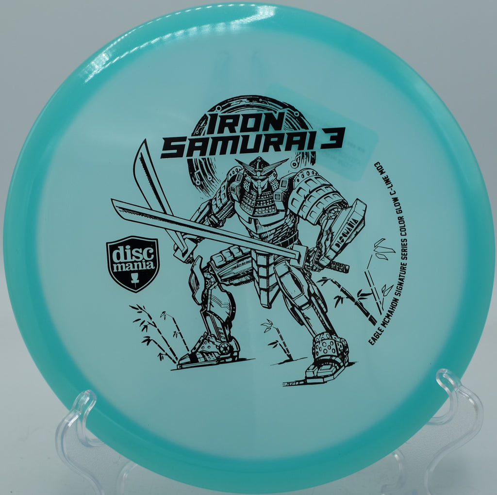 Clean backhand throw with Iron Samurai 3 at Smugglers’ Notch Disc Golf Course in Jeffersonville, Vermont.

