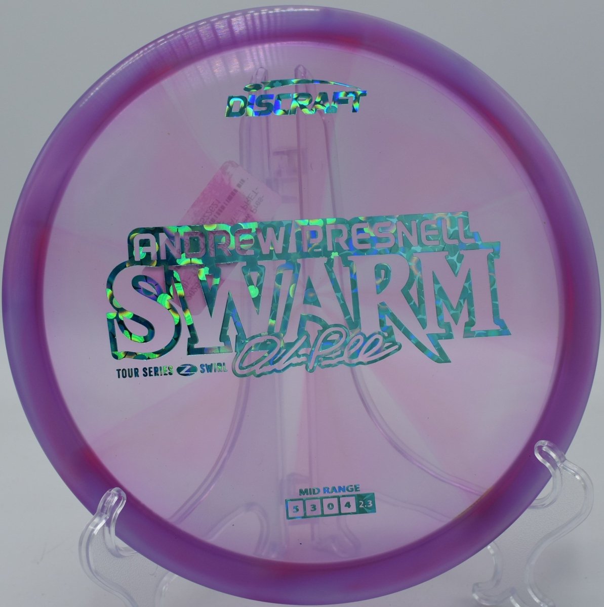 2025 Z - Swirl Swam (Adrew Presnell) - Flexline Discs - 81879782522621