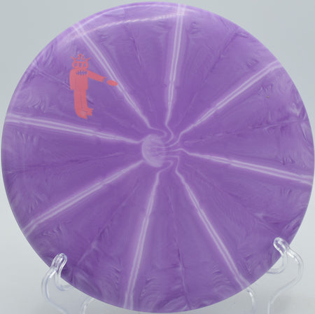 Dynamic Discs Putt Monster Classic Soft Burst Judge trusted for circle two putts at Hornets Nest Disc Golf Course in Charlotte, North Carolina.