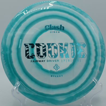 Controlled turnover with Steady Cookie at Kincaid Park Disc Golf Course in Anchorage, Alaska.

