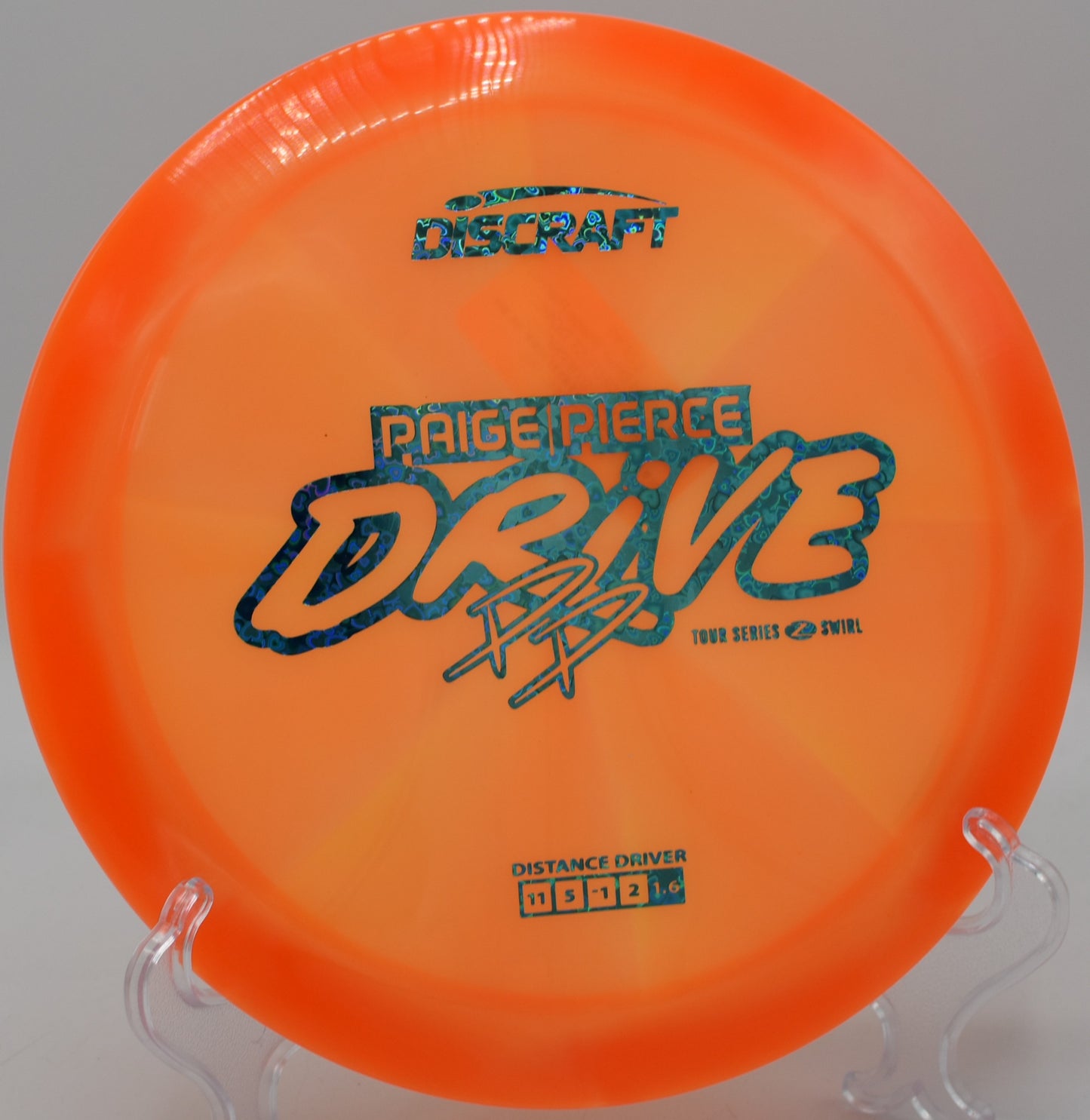 Z Swirl Drive hyzering gently into the circle with control at Glenwood Springs DGC in Colorado.

