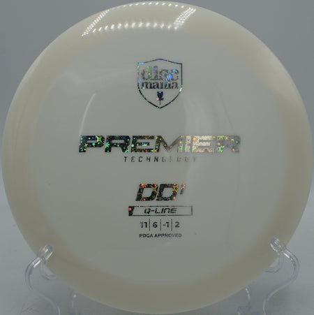 Discmania Q-Line DD1 featured at DeLaveaga DGC, Santa Cruz CA for smooth flex shots and glide