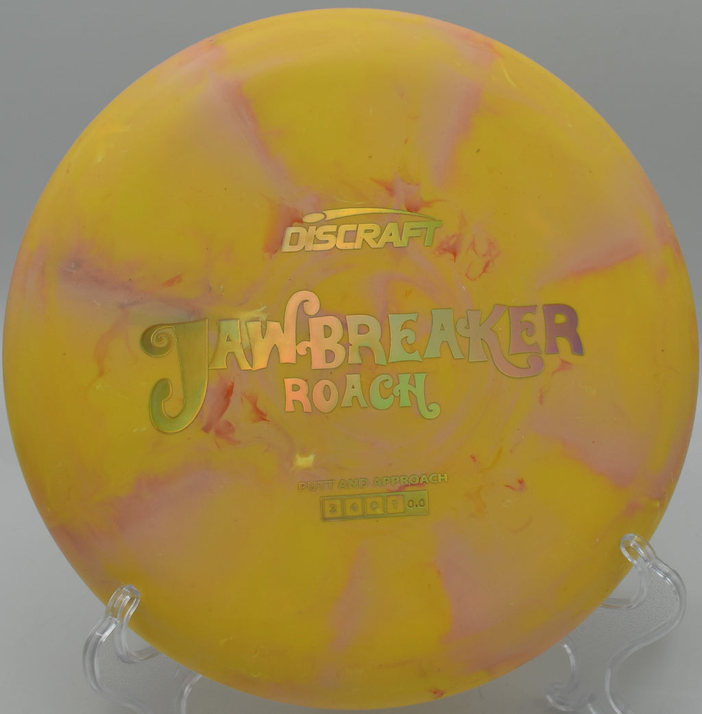 Discraft Jawbreaker Roach – Beadless putter with grippy texture for smooth putts at Maple Hill Disc Golf Course in Massachusetts.

