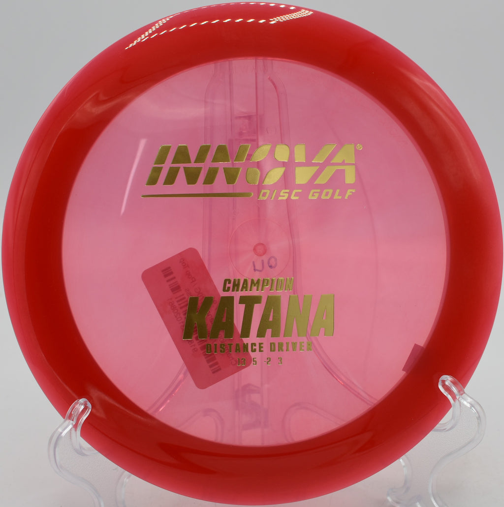 Champion Katana ripping a long flex line at Vista del Camino Disc Golf Park in Scottsdale, Arizona