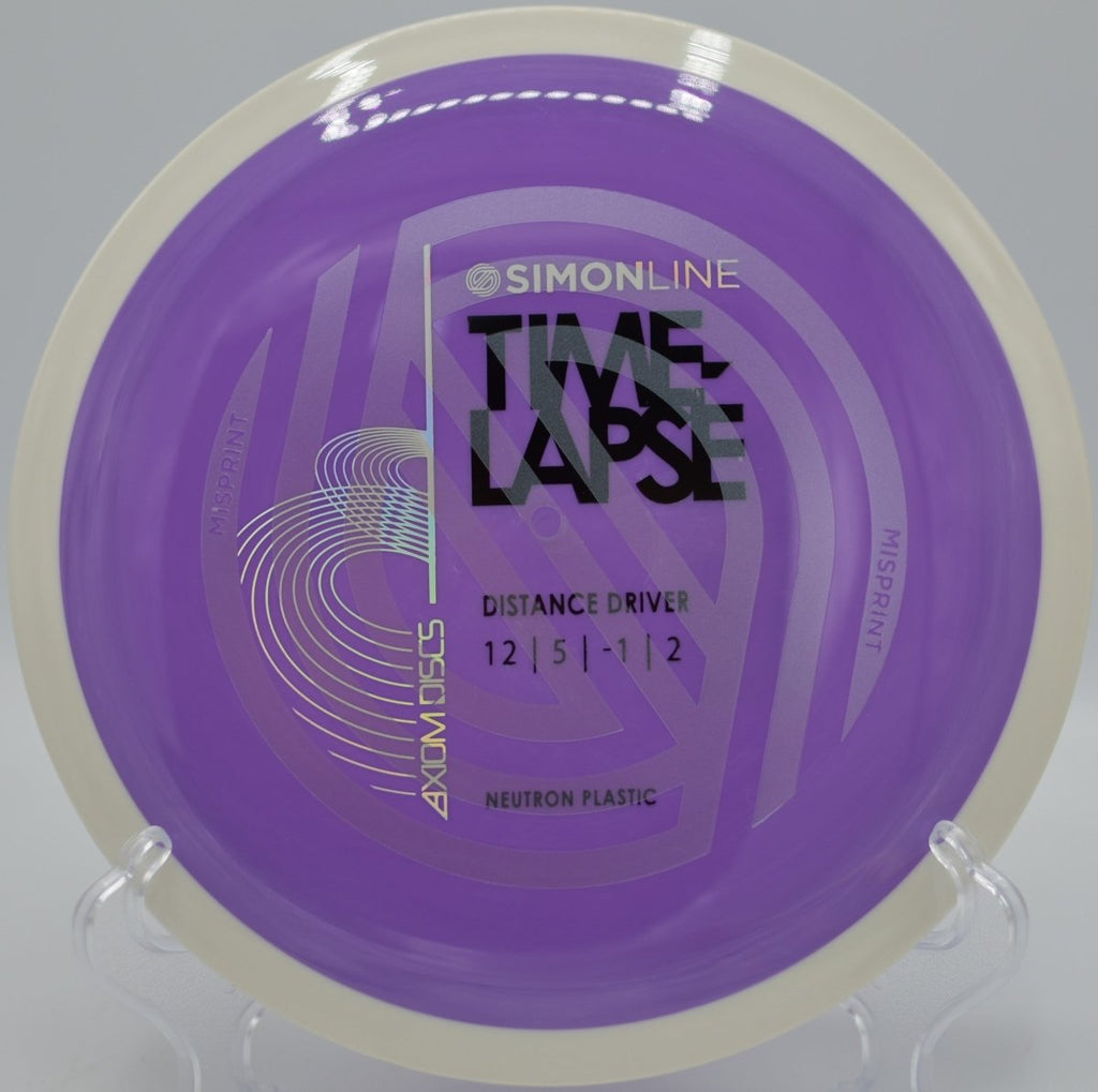 SimonLine Misprints - Neutron Time - Lapse - Flexline Discs - 32158231697053
