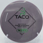 Stable Apex Taco carving a clean hyzer approach through wooded fairways at Idlewild Disc Golf Course in Burlington, Kentucky