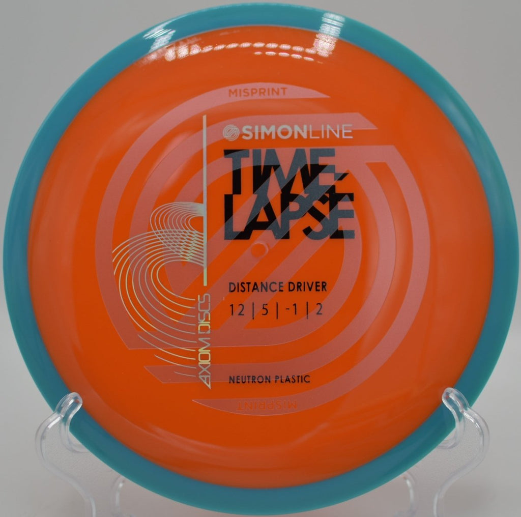 SimonLine Misprints - Neutron Time - Lapse - Flexline Discs - 32158231932605