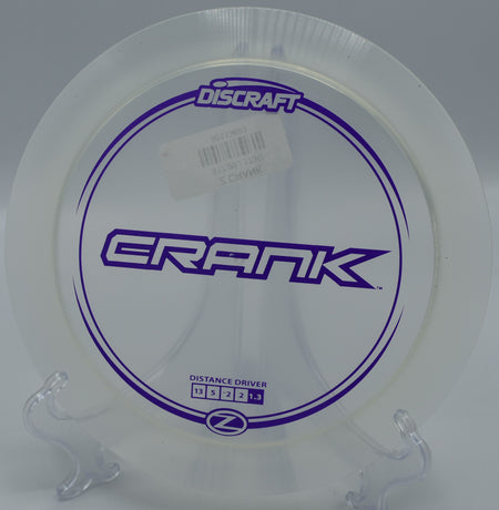 Discraft Z Crank – Fast, stable distance driver for long flex lines at Maple Hill Disc Golf Course in Massachusetts.

