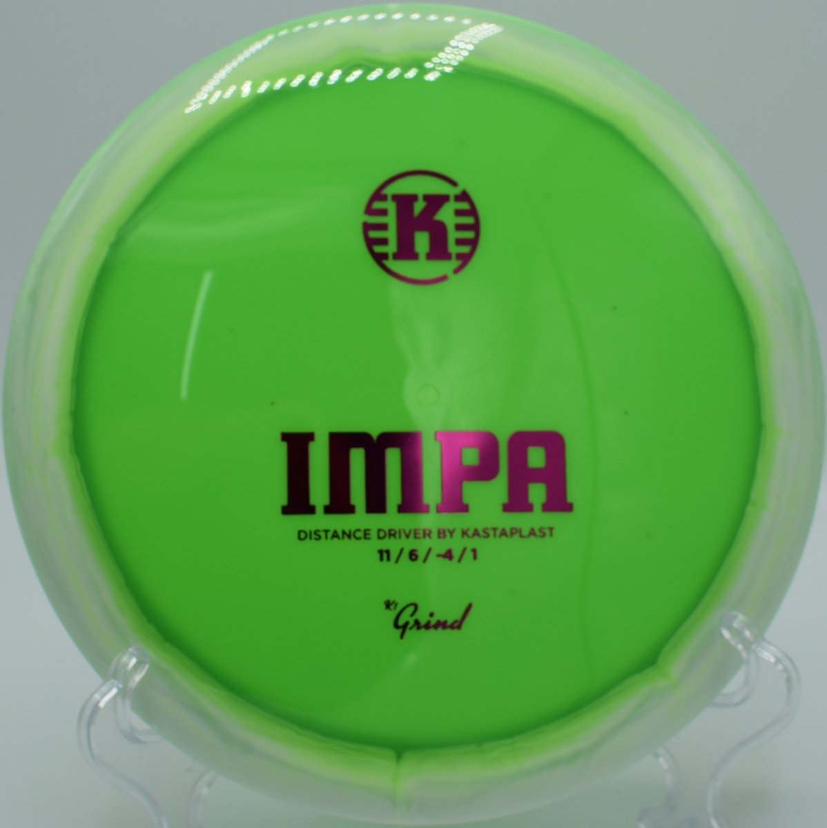 K1 Grind Impa disc golf distance driver gliding through wooded fairways at Milo McIver State Park, Estacada, Oregon