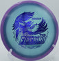 2025 Sexton Firebird fading out hard on a spike forehand hyzer at Nevin Park in Charlotte, North Carolina.

