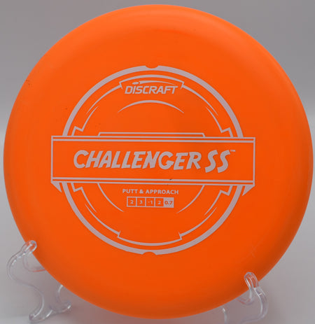 Discraft Putter Line Challenger SS – Versatile, stable putter with a gentle fade, ideal for controlled approaches at Sunnybrook Park Disc Golf Course in Toronto, Ontario.