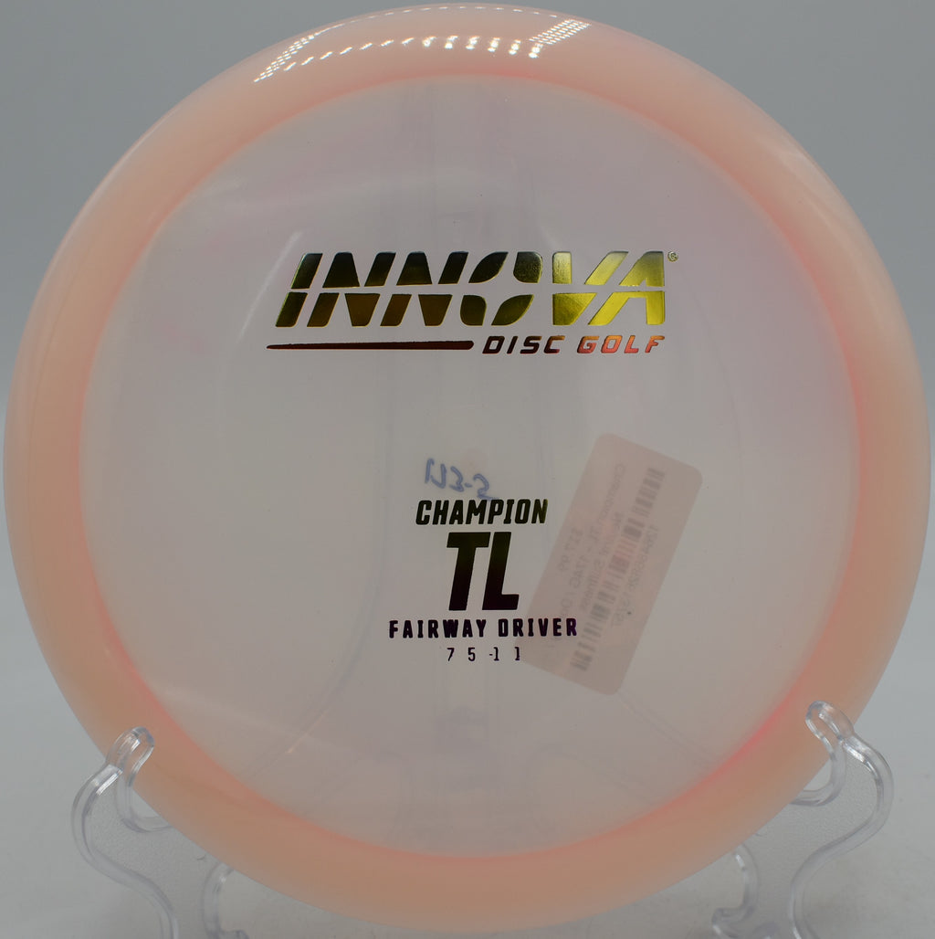 Champion TL on a precise fairway drive at Maple Hill White Layout in Leicester, Massachusetts