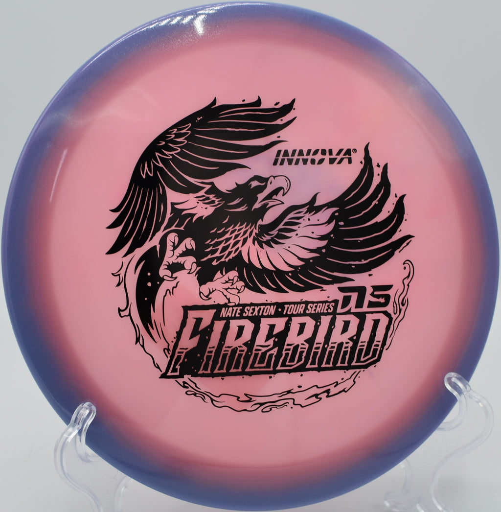 2025 Sexton Firebird spiking vertically into the green for soft landings at Rock Ridge DGC in Pittsboro, North Carolina.

