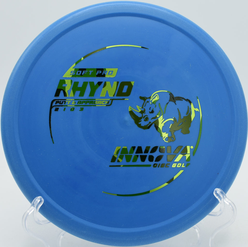R-Pro Rhyno sticking softly on approach at Water Works Park Disc Golf Course in Kansas City, Missouri