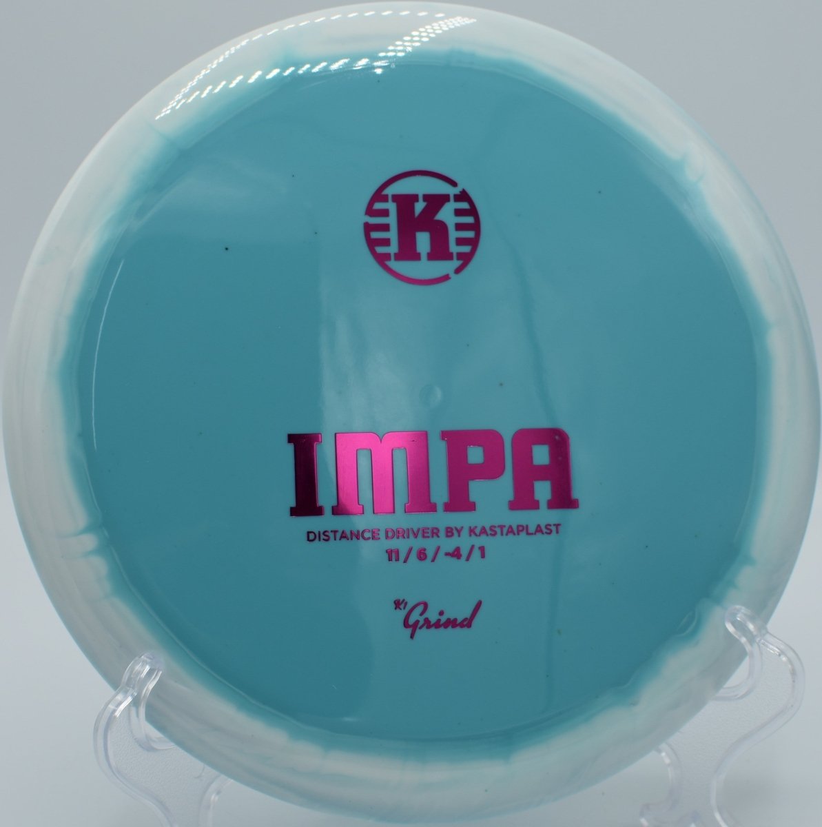 K1 Grind Impa disc golf distance driver shaping a finesse turnover at DeLaveaga Disc Golf Course, Santa Cruz, California