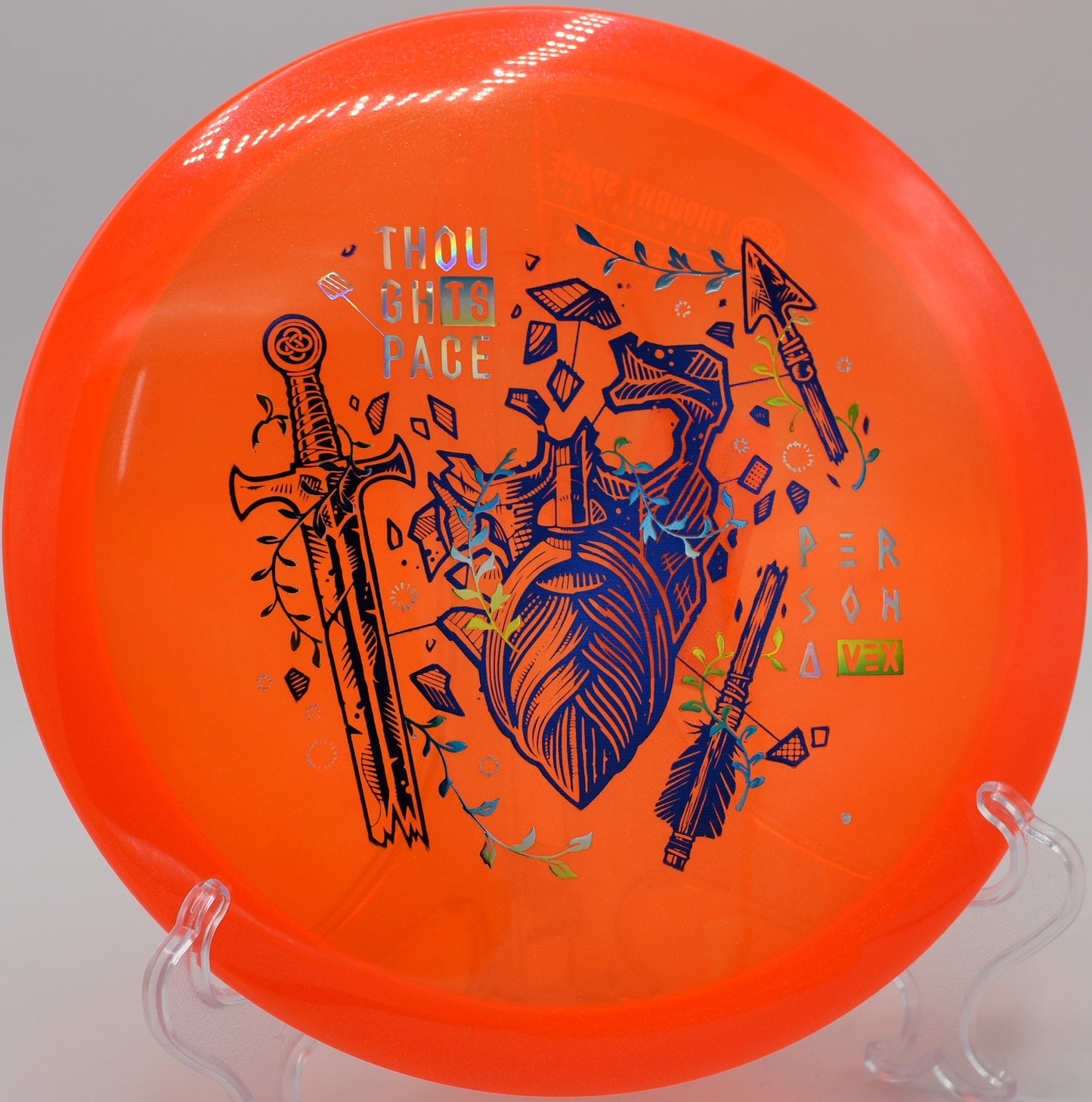ThoughtSpace Vex Persona – Understable driver with great glide and control, ideal for beginners and intermediate players at Rocky Branch Disc Golf Course in Auburn, Alabama.