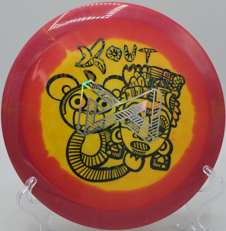 G-Blend Halo Sphinx floating toward the basket on a finesse shot at Harmon Hills in Fall Branch, Tennessee.

