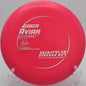 Yeti Aviar gliding smoothly into chains at Blue Ribbon Pines Disc Golf Course in East Bethel, Minnesota