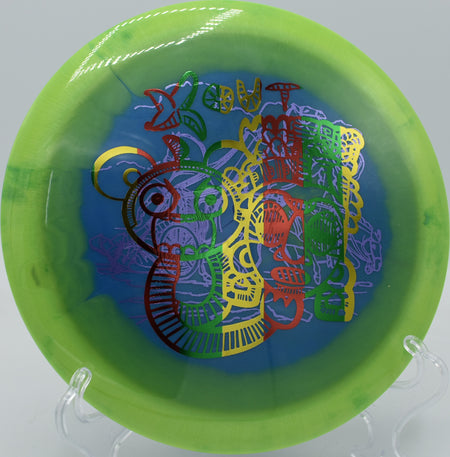 G-Blend Halo Sphinx turning slowly through open air with max glide at Harmon Hills in Fall Branch, Tennessee.

