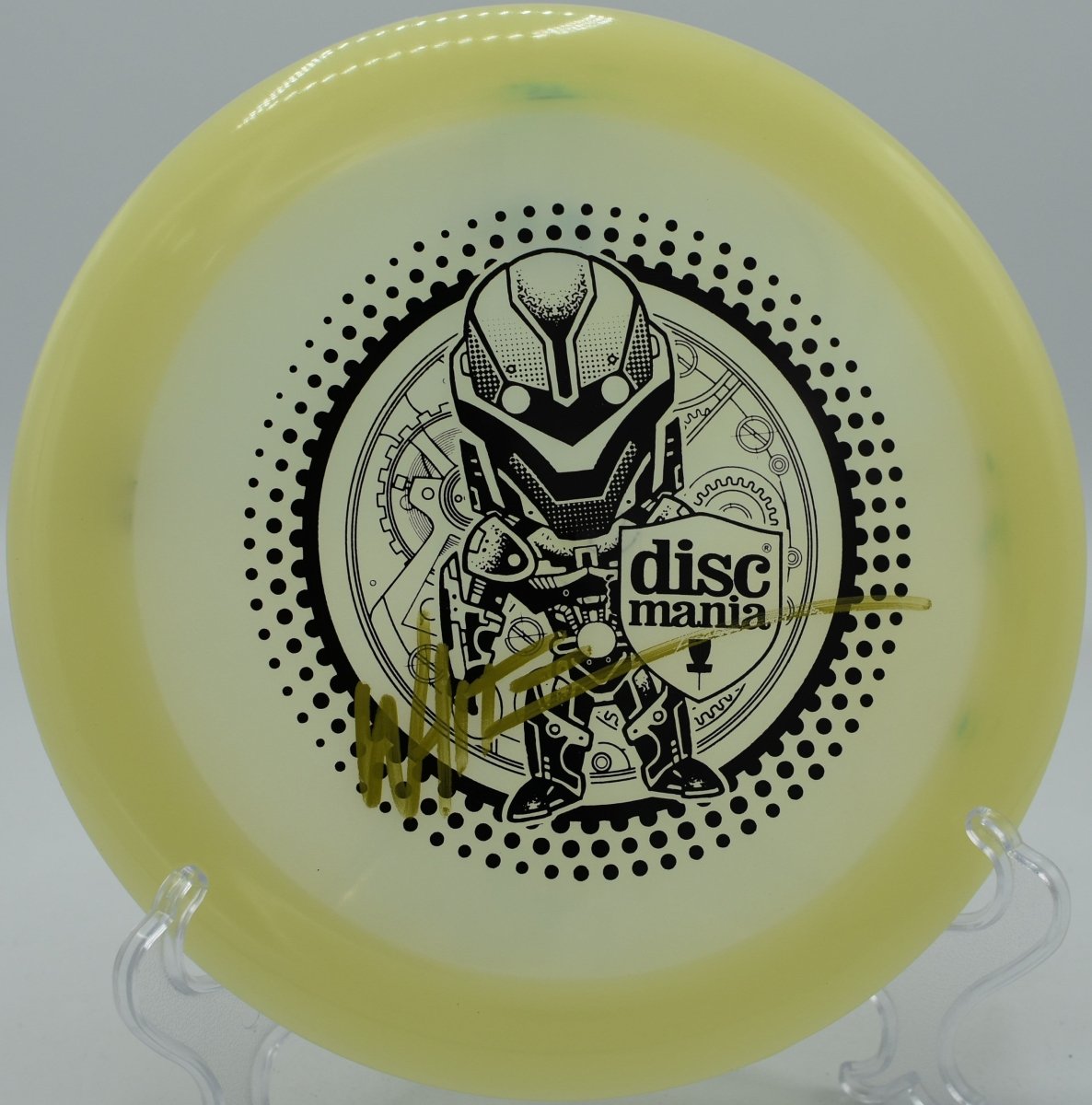 Les White Signed Glow C - Line DDX - Flexline Discs - 13086291036381