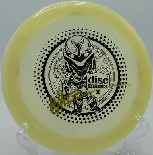 Les White Signed Glow C-Line DDX