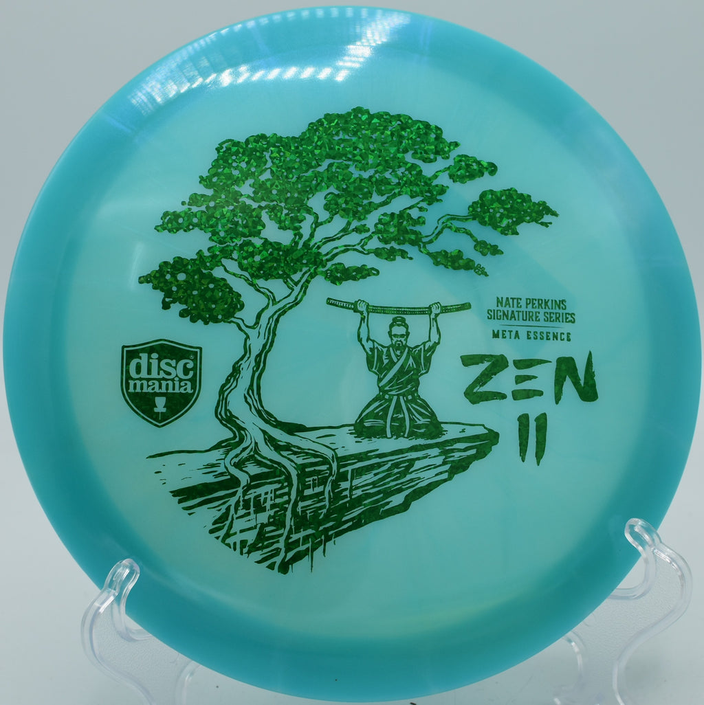 Meta Essence – Easy glide and controlled finish, designed for beginners at Blue Ribbon Pines Disc Golf Course in East Bethel, Minnesota.