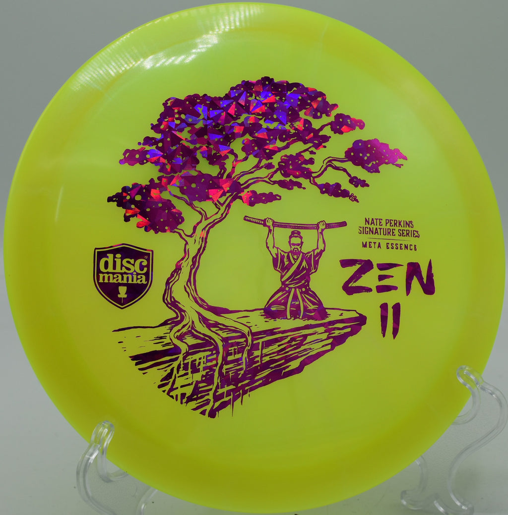 Meta Essence – Effortless distance for smooth turnovers and anhyzers at Hornet's Nest Disc Golf Course in Charlotte, North Carolina.