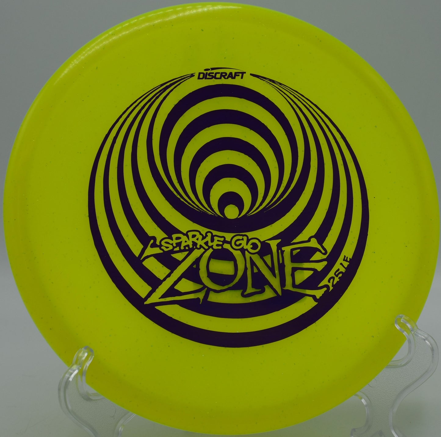 Discraft Z Sparkle Glo Zone flashing UV glow at Maple Hill Gold in Leicester, Massachusetts

