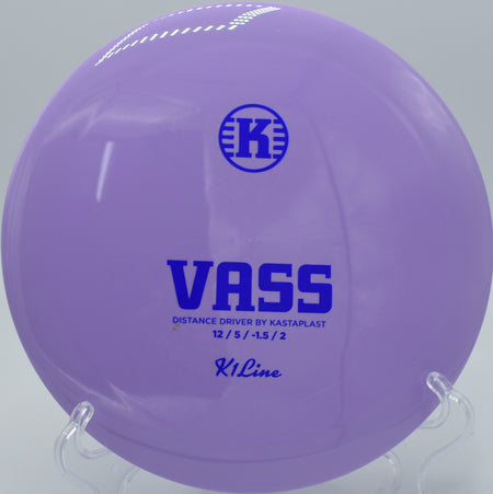 "K1 Vass delivers consistent midrange performance and smooth S-curves at Northwood Disc Golf in Minneapolis, MN."
