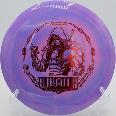 Innova Wraith distance driver for max power shots at DeLaveaga Disc Golf Course in California