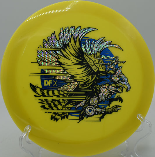 Aurora Animus – Distance driver offering maximum glide and a reliable finish, perfect for flex shots at Maple Hill Disc Golf Course in Leicester, Massachusetts.