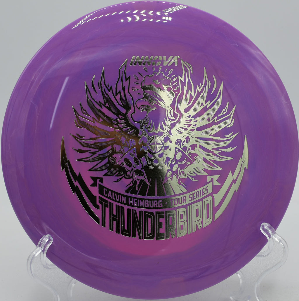 Swirly Star Thunderbird on a control drive at Maple Hill in Massachusetts