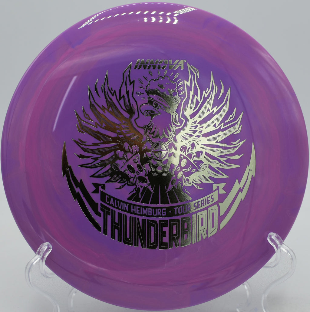 Champion Thunderbird flex shot at Blue Ribbon Pines in Minnesota
