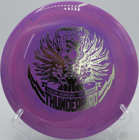 Champion Thunderbird flex shot at Blue Ribbon Pines in Minnesota