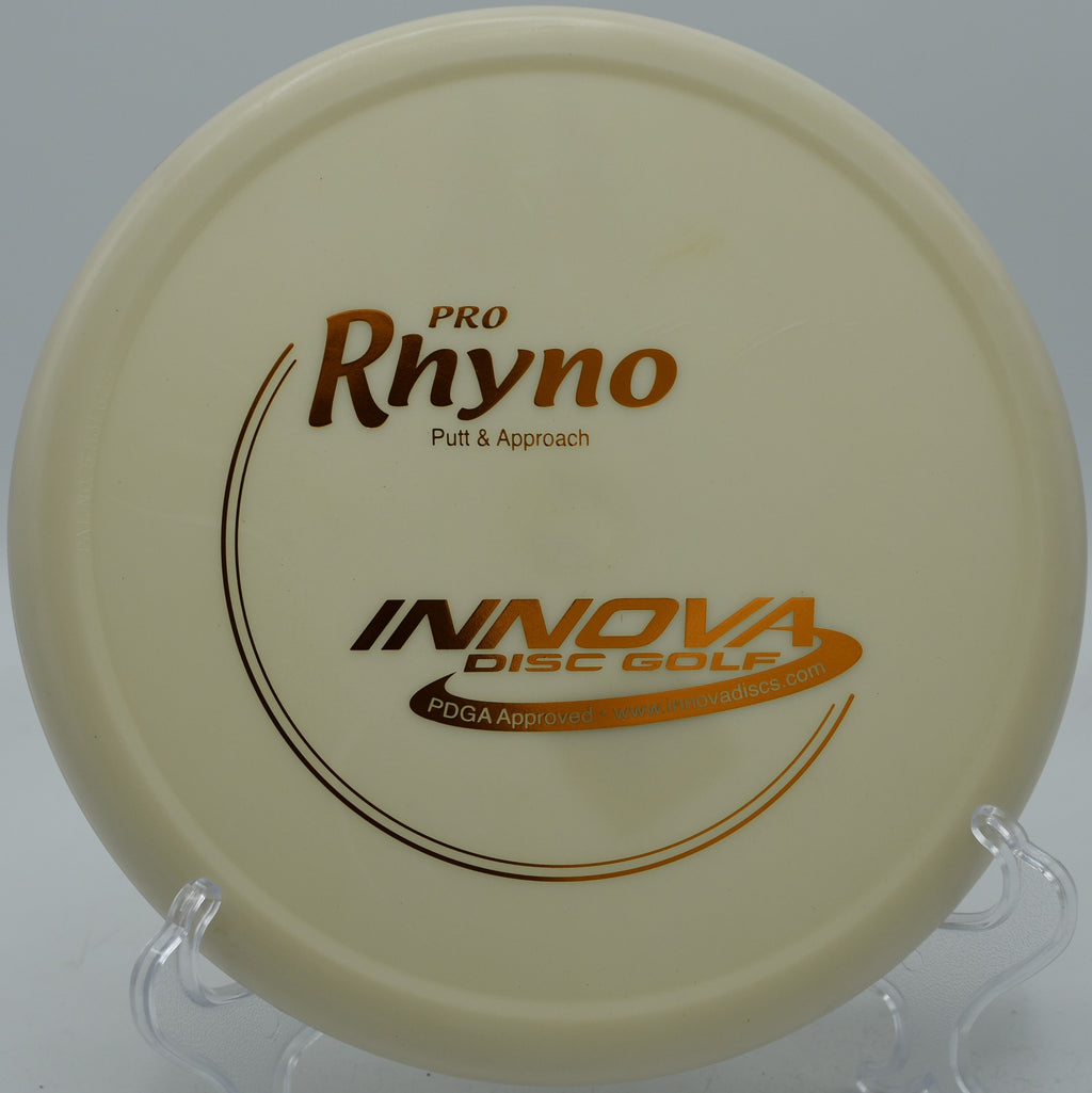 Touchy backhand with a Pro Rhyno at Goliath Disc Golf Course in Augusta, Michigan.

