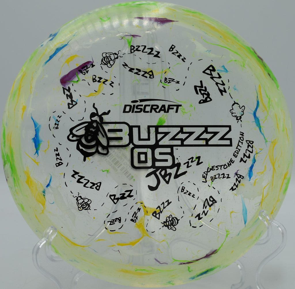 Buzzz OS in Z-FLX Jawbreaker plastic cutting through tight fairway at Idlewild in Kentucky


