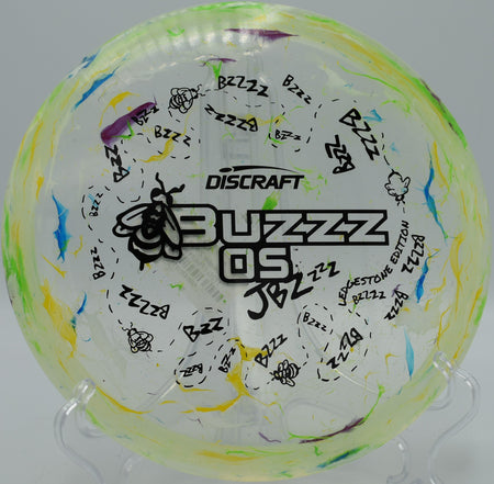 Buzzz OS in Z-FLX Jawbreaker plastic cutting through tight fairway at Idlewild in Kentucky

