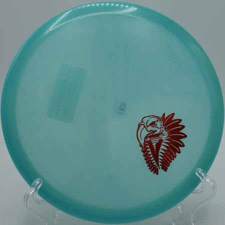 Roc3 approach disc thrown on a reliable fade at DeLaveaga Disc Golf Course in California