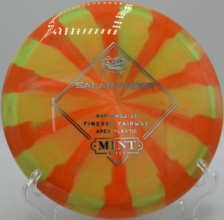 Apex Swirl Salamander floaty turnover shot at Harmony Bends in Columbia, Missouri


