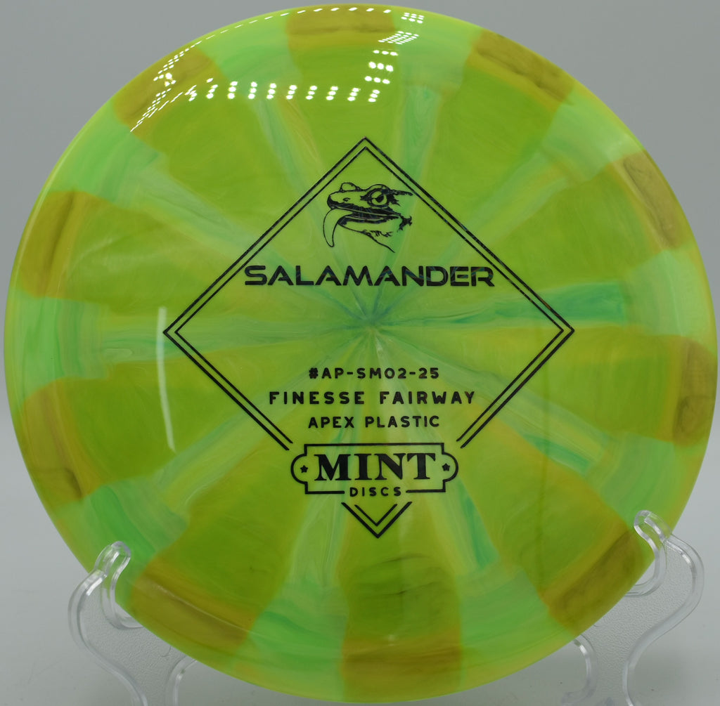 Apex Swirl Salamander slicing low ceiling at Rollin Ridge in Reedsville, Wisconsin

