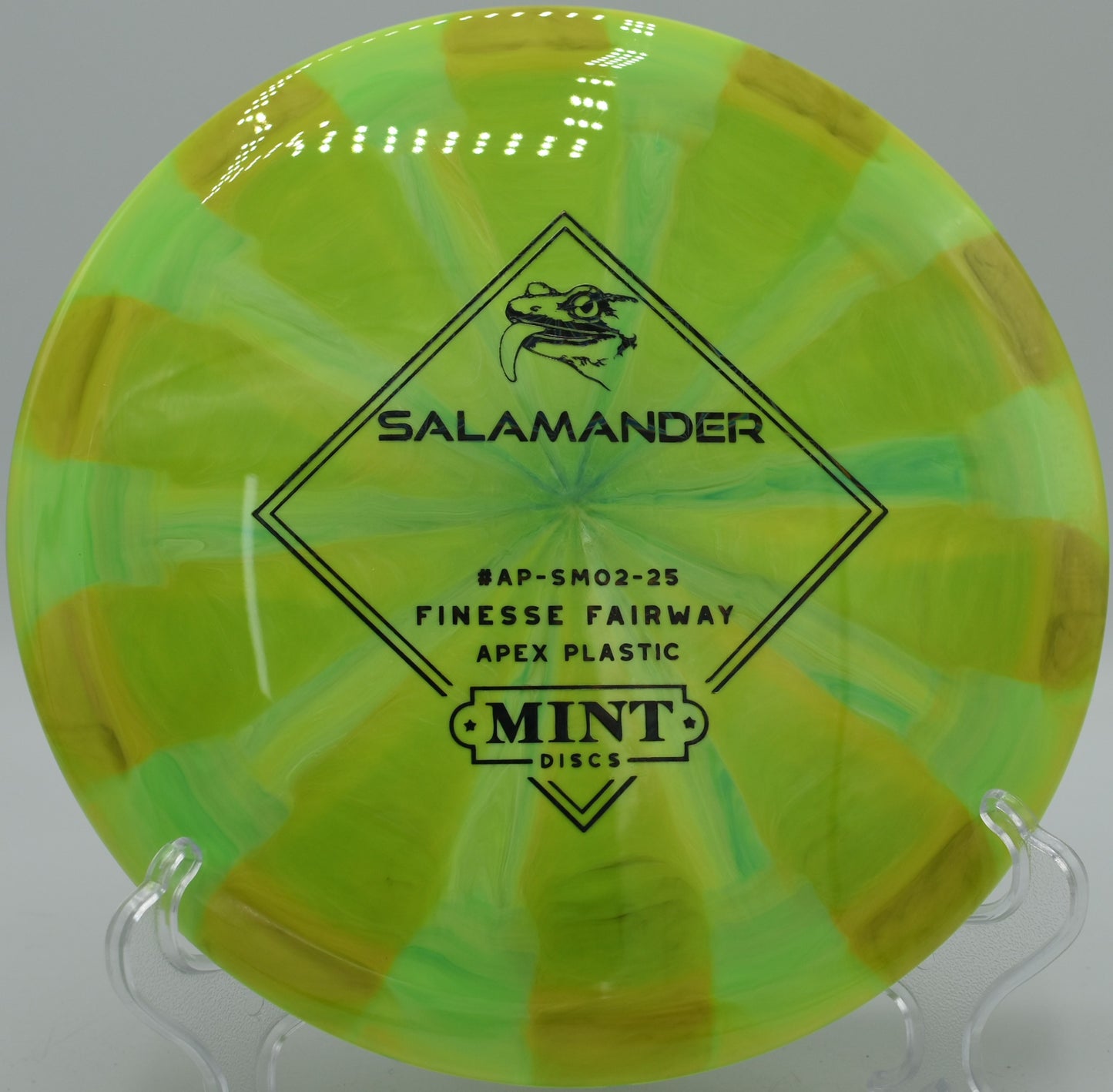 Apex Swirl Salamander slicing low ceiling at Rollin Ridge in Reedsville, Wisconsin

