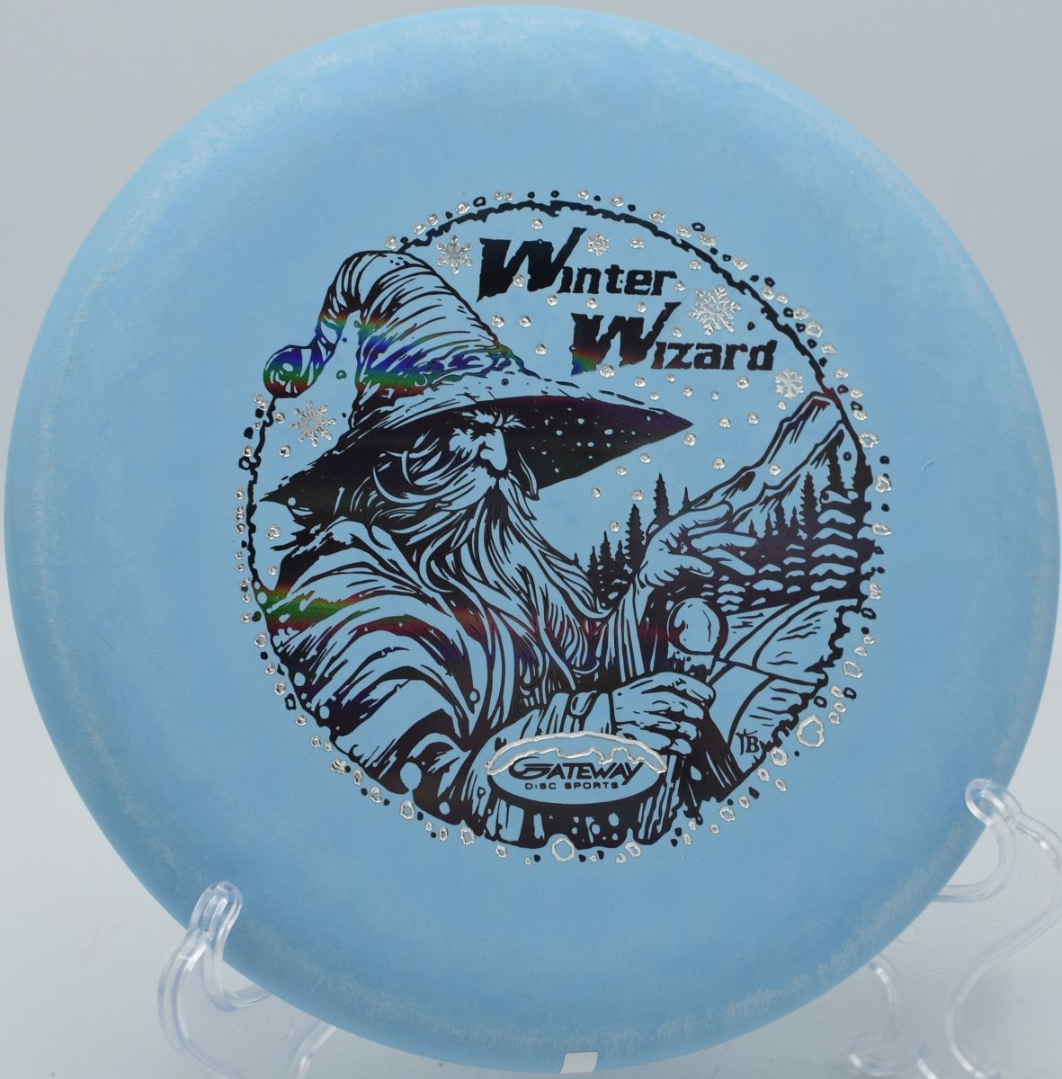 Winter Wizard SureGrip Nylon putter at Blue Ribbon Pines DGC, East Bethel MN delivering dependable fade and touch
