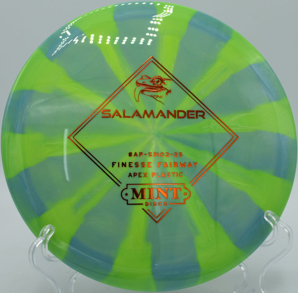 Swirly Apex Salamander powering down the fairway at Brown Deer Park in Milwaukee, Wisconsin

