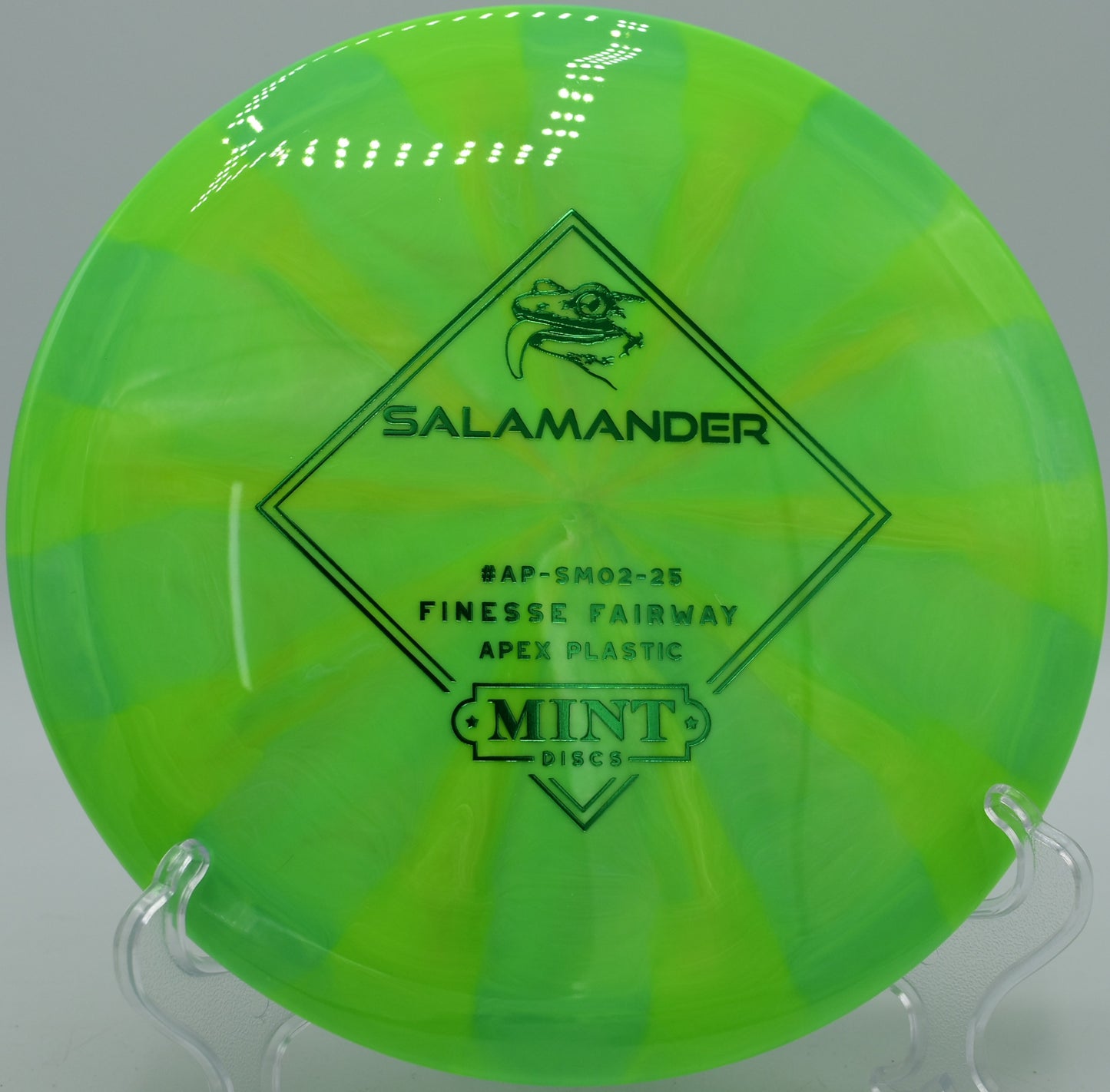 Apex Swirl Salamander full glide throw at Smugglers' Notch in Jeffersonville, Vermont

