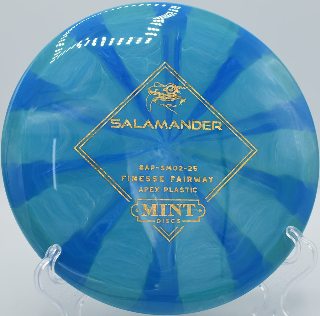 Mint Discs Apex Swirl Salamander easy line shaping at The Bear in Clive, Iowa

