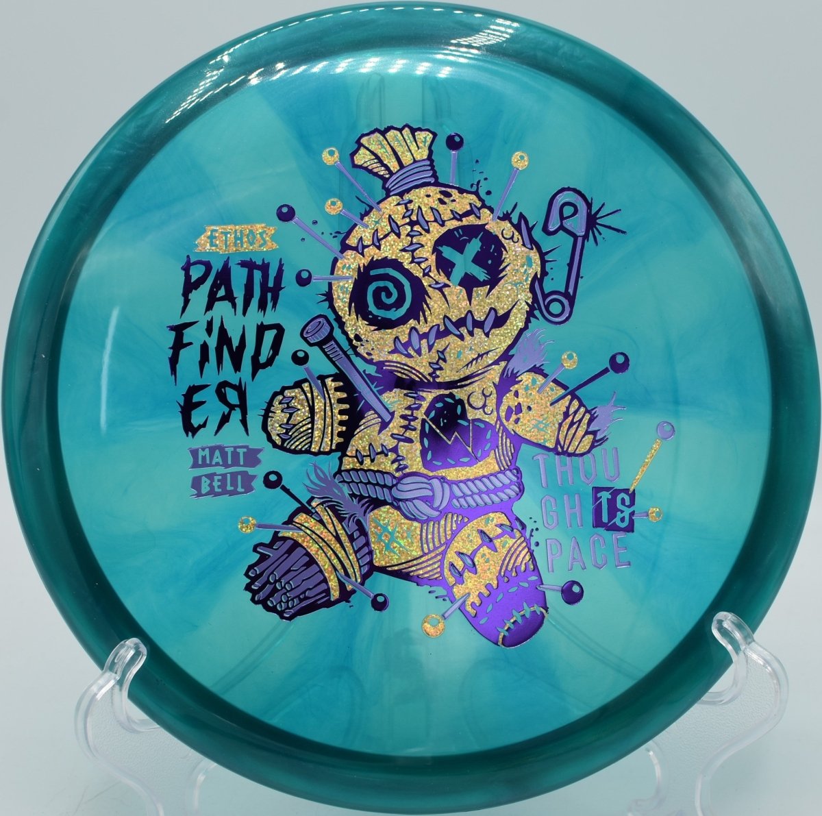 Ethos EXPERIMENTAL Pathfinder at Eagles Crossing DGC, Hawk Point MO for technical disc golf lines