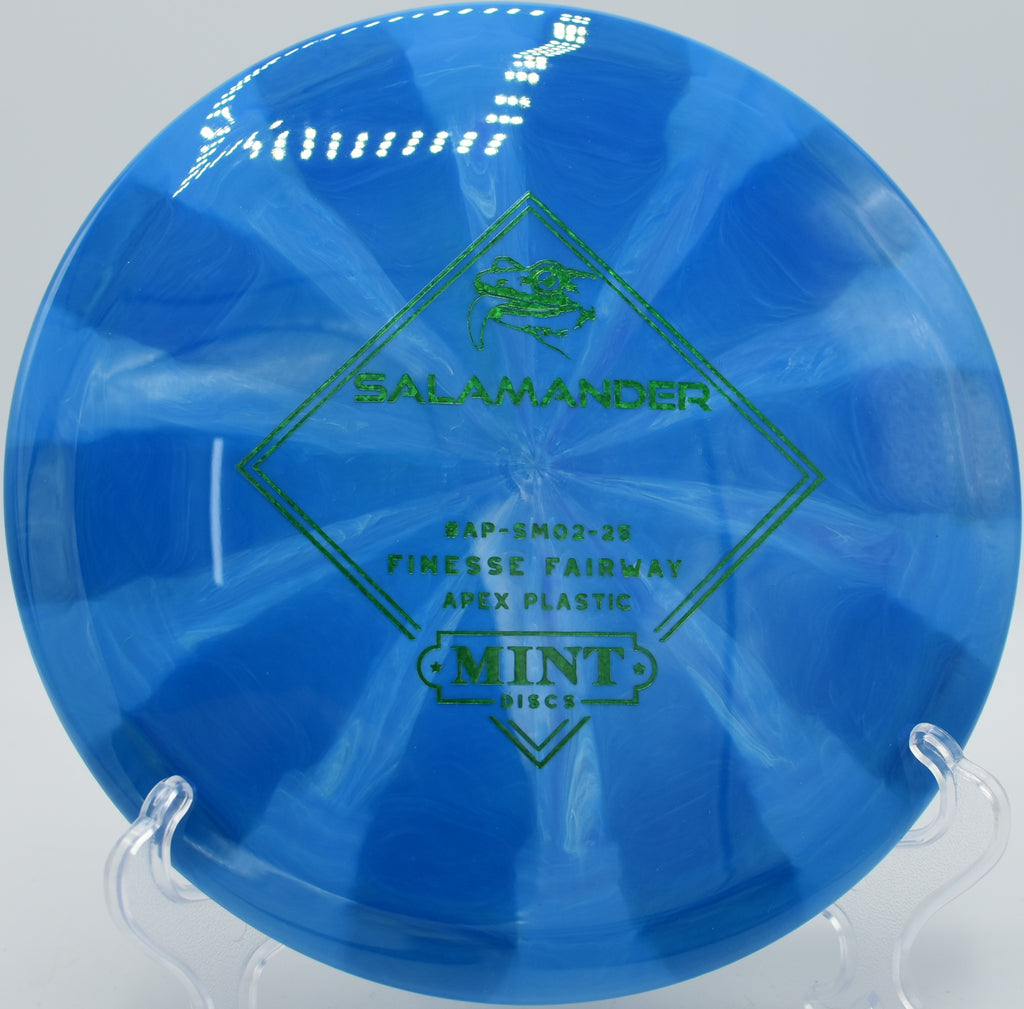 Swirly Mint Apex Salamander finesse throw at Kensington Metropark in Milford, Michigan

